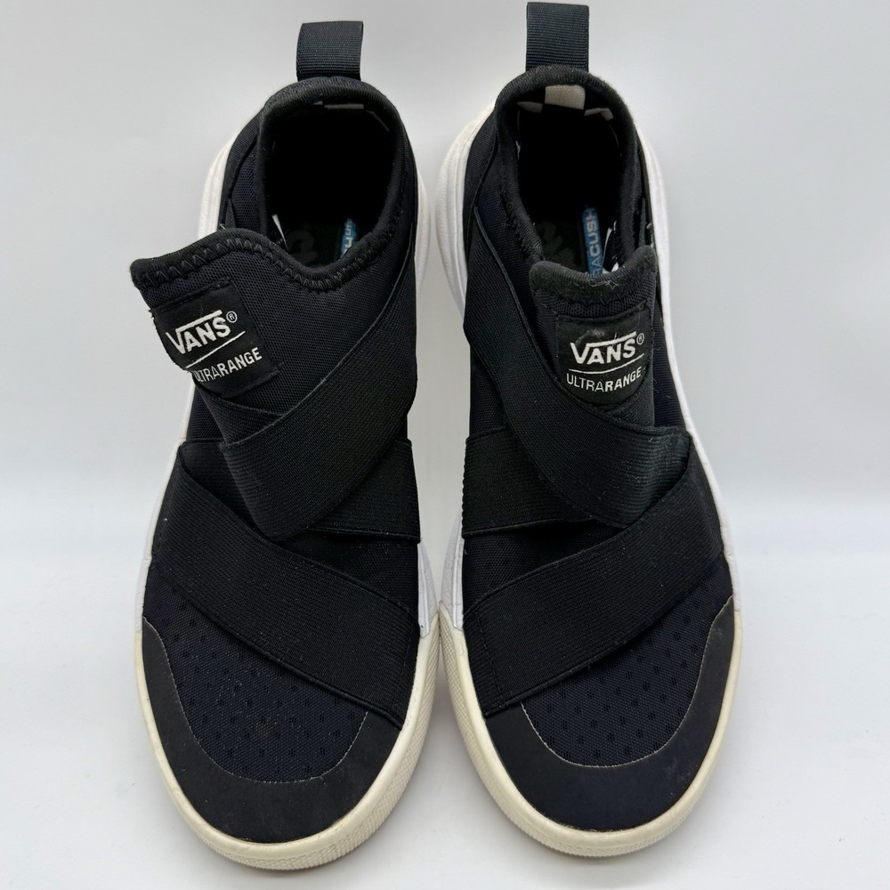 Vans Ultrarange UltraCush SlipOn Trail Shoes Men's 7.5 Women's 9 Black